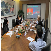 海南生態(tài)軟件園集團一行領(lǐng)導到訪我司交流座談